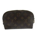LOUIS VUITTON Monogram Pochette Cosmetic PM Cosmetic Pouch M47515 LV Auth 106259-2