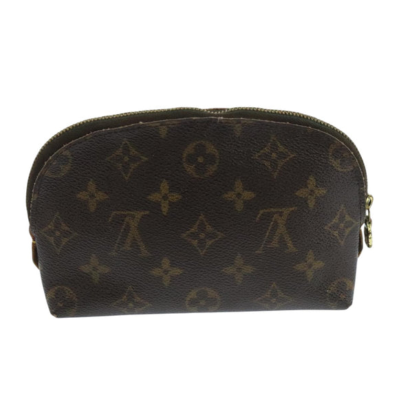 LOUIS VUITTON Monogram Pochette Cosmetic PM Cosmetic Pouch M47515 LV Auth 106259