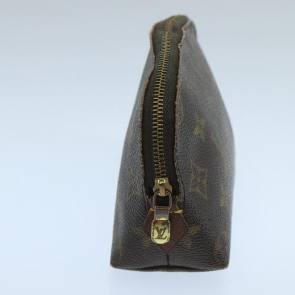 LOUIS VUITTON Monogram Pochette Cosmetic PM Cosmetic Pouch M47515 LV Auth 106259