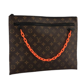LOUIS VUITTON Monogram Solar Powered Ray Pochette A4 Bag M44484 LV Auth 106264SAM