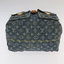 LOUIS VUITTON Monogram Denim Sac A DosGM Backpack Blue M95056 LV Auth 106296AV-5