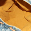 LOUIS VUITTON Monogram Denim Sac A DosGM Backpack Blue M95056 LV Auth 106296AV-10