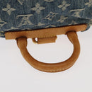 LOUIS VUITTON Monogram Denim Sac A DosGM Backpack Blue M95056 LV Auth 106296AV-7