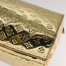 LOUIS VUITTON Monogram Miroir Speedy 35 Hand Bag Gold M95785 LV Auth 106299SM-14