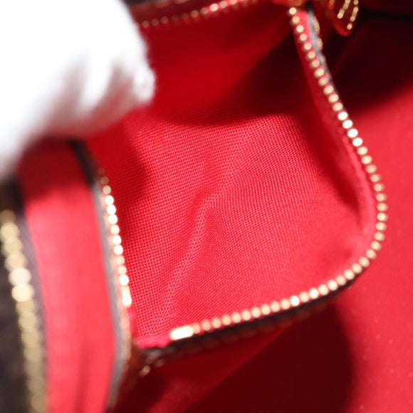 LOUIS VUITTON Monogram Teddy Speedy Bandouliere 25 Bag 2way M55422 Auth 106300S