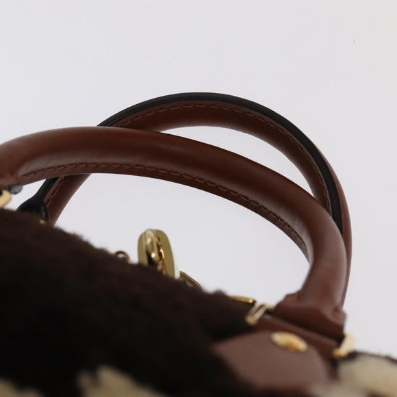 LOUIS VUITTON Monogram Teddy Speedy Bandouliere 25 Bag 2way M55422 Auth 106300S