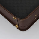 GUCCI Micro GG Canvas Trunk Black Gold Auth 106302-16