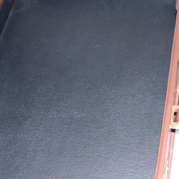 GUCCI Micro GG Canvas Trunk Black Gold Auth 106302