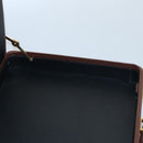 GUCCI Micro GG Canvas Trunk Black Gold Auth 106302-19