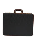 GUCCI Micro GG Canvas Trunk Black Gold Auth 106302-13