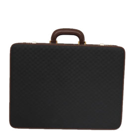 GUCCI Micro GG Canvas Trunk Black Gold Auth 106302 - 0