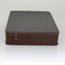 GUCCI Micro GG Canvas Trunk Black Gold Auth 106302-4