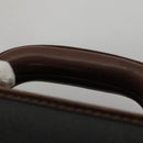 GUCCI Micro GG Canvas Trunk Black Gold Auth 106302-8