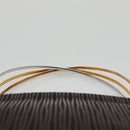 CARTIER Hand Bag Nylon Black Auth 106358-10