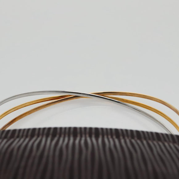 CARTIER Hand Bag Nylon Black Auth 106358