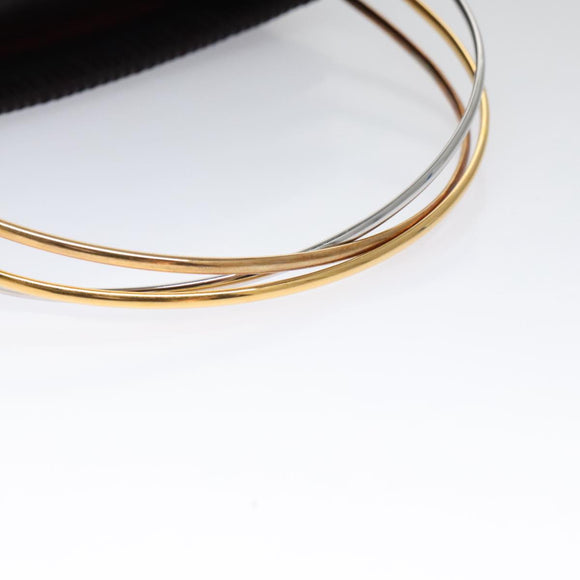 CARTIER Hand Bag Nylon Black Auth 106358