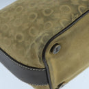 CELINE C Macadam Canvas Shoulder Bag Beige Auth 106367-16