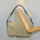 CELINE C Macadam Canvas Shoulder Bag Beige Auth 106367-21