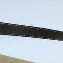 CELINE C Macadam Canvas Shoulder Bag Beige Auth 106367-8