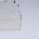 CHANEL Matelasse Shoulder Bag Leather White CC Auth 106385-15