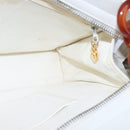 CHANEL Matelasse Shoulder Bag Leather White CC Auth 106385-20