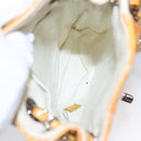 CHANEL Matelasse Chain Shoulder Bag Enamel Yellow CC Auth 106418-11