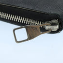 LOUIS VUITTON Damier Graphite Zippy Organizer Long Wallet N63077 LV Auth 106425-15