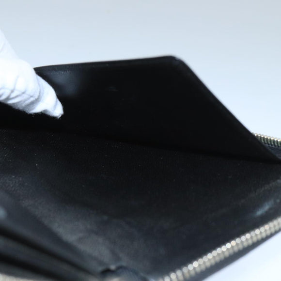 LOUIS VUITTON Damier Graphite Zippy Organizer Long Wallet N63077 LV Auth 106425