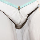 CHANEL Matelasse Hand Bag Satin Green CC Auth 106444-20