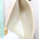 CHANEL Matelasse Hand Bag Satin Green CC Auth 106444-22