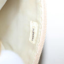 CHANEL Matelasse Hand Bag Satin Green CC Auth 106444-11