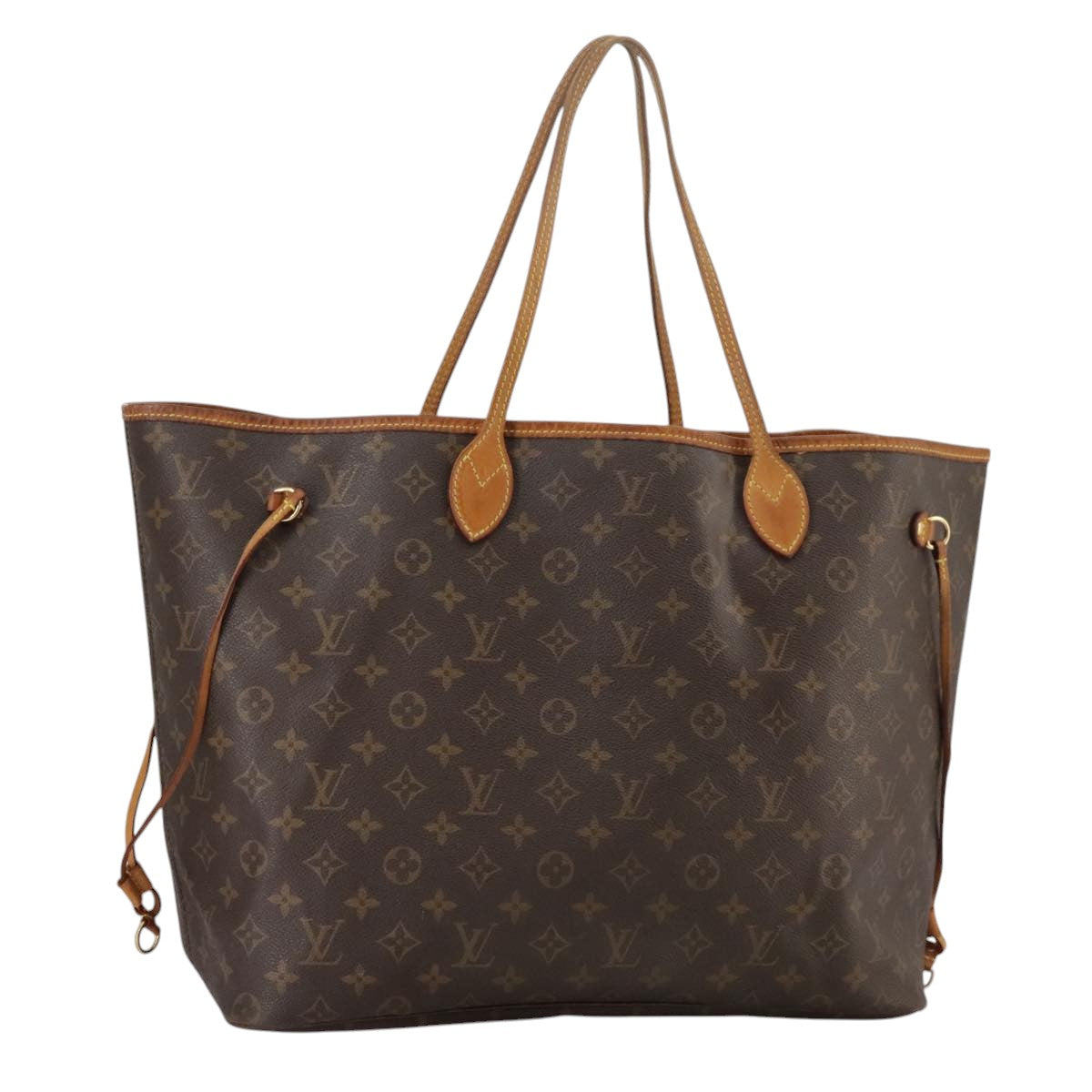 LOUIS VUITTON Monogram Neverfull GM Tote Bag M40157 LV Auth 106469