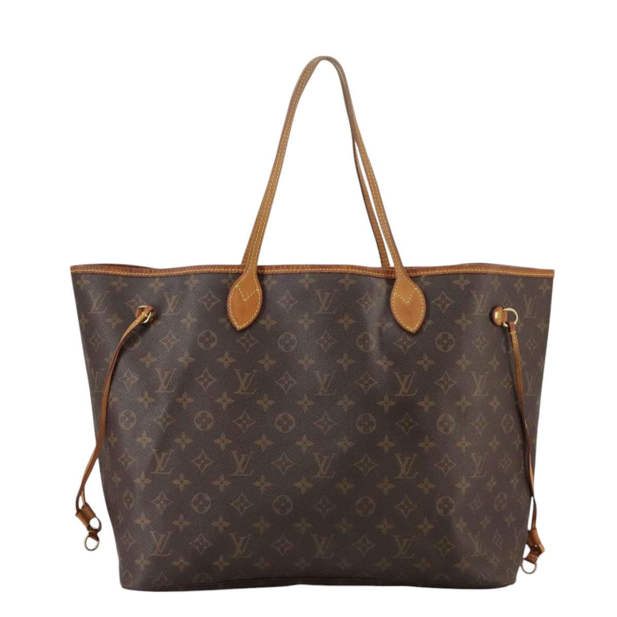 LOUIS VUITTON Monogram Neverfull GM Tote Bag M40157 LV Auth 106469