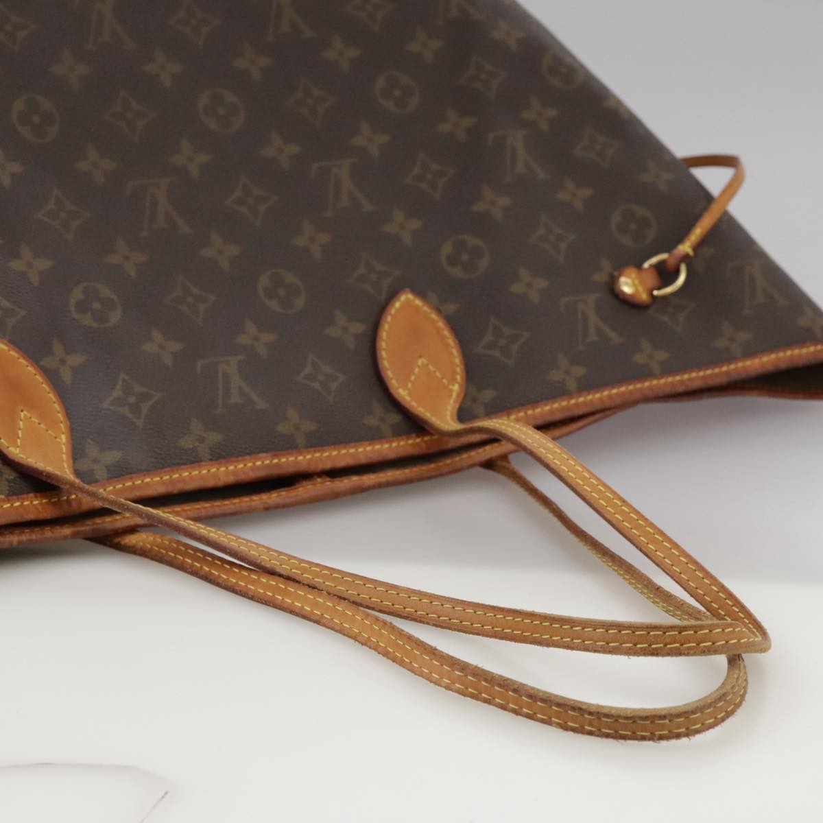 LOUIS VUITTON Monogram Neverfull GM Tote Bag M40157 LV Auth 106469