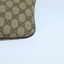 GUCCI GG Supreme Web Sherry Line Shoulder Bag Beige 904 02 047 Auth 106473-14