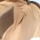 GUCCI GG Supreme Web Sherry Line Shoulder Bag Beige 904 02 047 Auth 106473-19