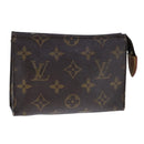 LOUIS VUITTON Monogram Poche Toilette 15 Pouch M47546 LV Auth 106486-1