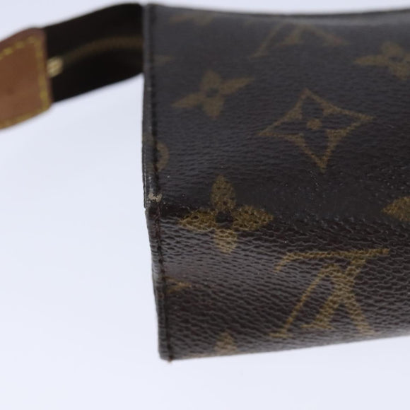 LOUIS VUITTON Monogram Poche Toilette 15 Pouch M47546 LV Auth 106486