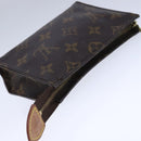 LOUIS VUITTON Monogram Poche Toilette 15 Pouch M47546 LV Auth 106486-5