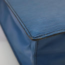 LOUIS VUITTON Epi Sac Plat Hand Bag Blue M52075 LV Auth 106541-9