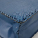 LOUIS VUITTON Epi Sac Plat Hand Bag Blue M52075 LV Auth 106541-15
