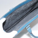 LOUIS VUITTON Epi Sac Plat Hand Bag Blue M52075 LV Auth 106541-10