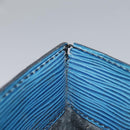 LOUIS VUITTON Epi Sac Plat Hand Bag Blue M52075 LV Auth 106541-11