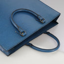 LOUIS VUITTON Epi Sac Plat Hand Bag Blue M52075 LV Auth 106541-6