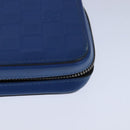 LOUIS VUITTON Damier Infini Organizer Atholl Bag Blue Neptune N41396 Auth 106584-15