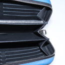 LOUIS VUITTON Damier Infini Organizer Atholl Bag Blue Neptune N41396 Auth 106584-19