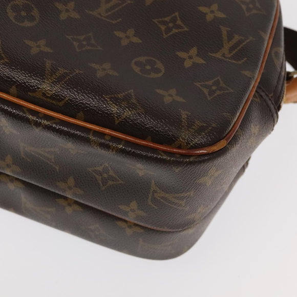 LOUIS VUITTON Monogram Reporter PM Shoulder Bag M45254 LV Auth 106590