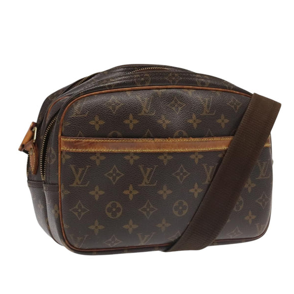 LOUIS VUITTON Monogram Reporter PM Shoulder Bag M45254 LV Auth 106590