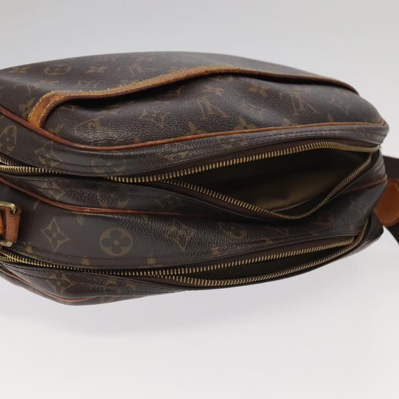 LOUIS VUITTON Monogram Reporter PM Shoulder Bag M45254 LV Auth 106590