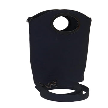 GUCCI Hand Bag Nylon 2way Blue Auth 106630